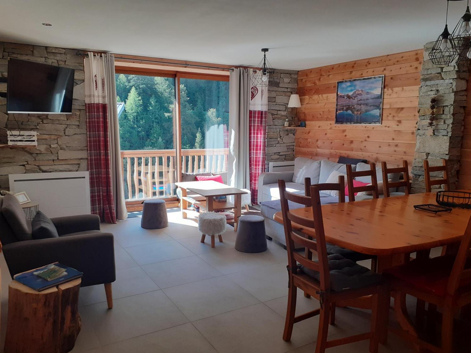 Appartement Chaleureux Avec Wifi De 10 Personnes A Val-Cenis Lanslebourg-Mont-Cenis Ngoại thất bức ảnh
